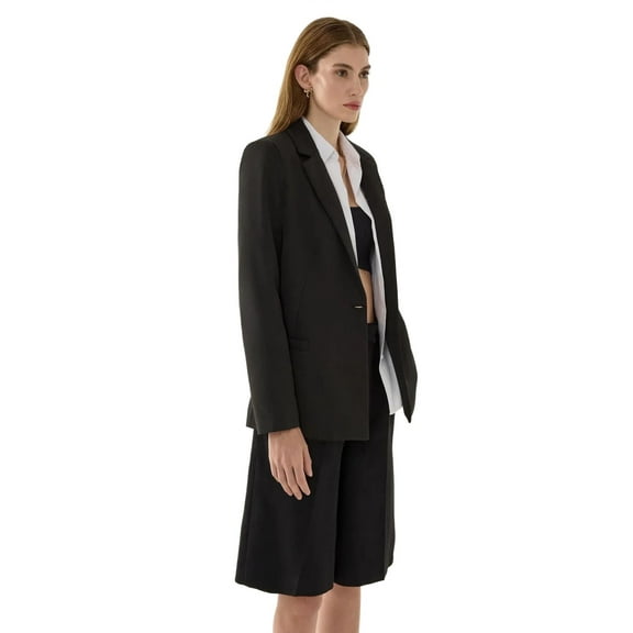 Lining Detailed Blazer