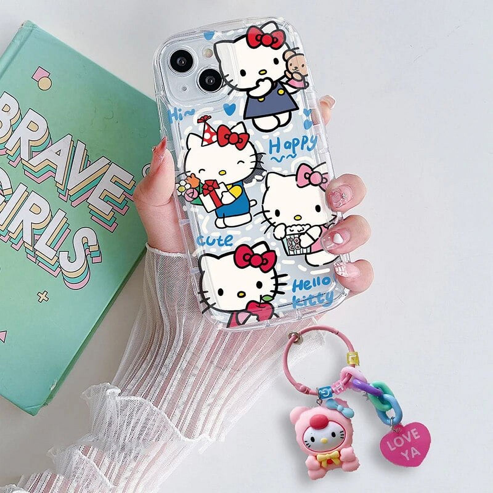 3D Hello Kitty Cartoon Tpu Case For OPPO A58 A57 A33 A54 A15S A16 A17 ...