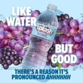 thumbnail image 2 of Splash Acai Grape Flavored Water, 16.9 fl oz Bottles, 6 Pack, Berry Flavored Drinking Water Beverage, 2 of 9