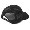 thumbnail image 2 of Hurley Adult Men's Mesh Snapback Adjustable Trucker Cap Hat (Black/White), 2 of 2