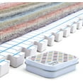 thumbnail image 3 of Épingles en T en Acier Inoxydable Solides pour Bloquer les Projets de Tricot, Crochet et Couture / 150 Unités / avec Étain Réutilisable à Charnière (Design de Point), 3 of 6