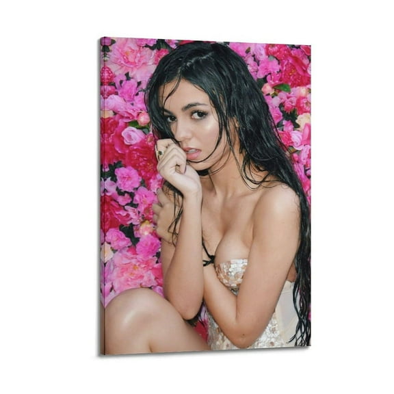 Victoria Justice Actress Poster Posters Aesthetic Canvas Posters Room Bedroom Decorative Decor Wall Art Office Home Decor