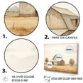 thumbnail image 3 of Designart "Minimalist Landscape With Barn Scenery I" Barn Canvas Art Print, 3 of 7