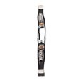 thumbnail image 4 of Watch Bracelets, Comfortable Skin Friendly Easy Install Exquisite Retro Leather Strap  For Mi Band 6 Smartwatch Black And Silver, 4 of 8