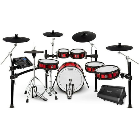 Alesis Strike Pro SE Electronic Drum Set with 20" Kick and DA2110 Drum Monitor