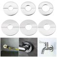 thumbnail image 1 of Stainless Steel Water Pipe Faucet Decorative Cover Pipe Wall Covers Faucet Accessories Self-Adhesive Pipe Wall Decorative Cover, 1 of 5