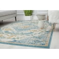 thumbnail image 4 of Harper HY50C Fresh Chicory Transitional Vintage Ivory Area Rug, 8'x10', 4 of 5