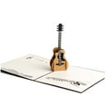 thumbnail image 3 of LABSERRON 1Pack 3D Guitar Blessing Cards for Christmas and Thanksgiving 6*6 Inch, 3 of 5