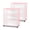Pink Frost, variant on Sterilite Wide 3 Drawer Storage Cart, Plastic Rolling Organization, Grey Pumice, 2 Pack