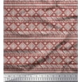 thumbnail image 1 of Soimoi Rayon Fabric Aztec African Print Fabric by the Yard 56 Inch Wide, 1 of 3