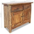 thumbnail image 3 of vidaXL Buffet Bois de Récupération Massif 75x30x65 cm, 3 of 4