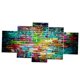 thumbnail image 5 of Pintura de Pared de Sin Marco Etiqueta de Pared 3D Autoadhesiva Impresión Decoración de San Valentín 2 Soledad Sin marco PVC Wall Art Painting, 5 of 8