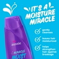thumbnail image 4 of Aussie Miracle Moist Shampoo for All Hair Types with Avocado, Moisturizing, Paraben Free, 12.1 fl oz, 4 of 10