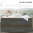 thumbnail image 4 of Peel and Stick Flooring Wood Grain Stickers Desktop Applique Tiles Baldosas Waterproof Decor Vinyl Planks, 4 of 6