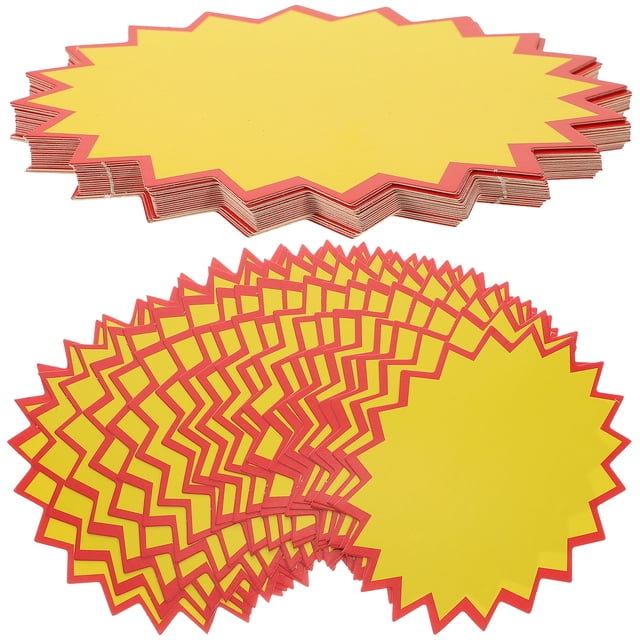 BRIGHTFUFU 100 hojas Precio Signos Etiquetas Precio Etiquetas Supermercado Precio Pantalla Etiquetas