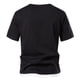 thumbnail image 4 of pstuiky camiseta de hombre, Camiseta básica de manga corta para hombre, de talla grande, con cuello doble, holgada, de color liso camisetas de hombre m, 4 of 4