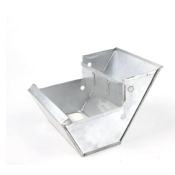Stainless Steel Rabbit Durable Feed Pet Feeding Trough Pet Feeding Breeding Factory