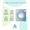 thumbnail image 2 of Shabby Ruffled Fabric Shower Curtain - Aqua, 2 of 2