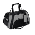 thumbnail image 1 of Transportadora Bloosom  Gris Oscuro Para Perro Gatos Viaje Mascota Bolsa Portátil Gris, 1 of 4