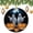 pattern-7, variant on Christmas Ornament Halloween Witch Pumpkin Bats 3" Ceramic Christmas Ornament Fall Autumn Halloween Ornament for Christmas Tree Gifts Keepsake for Family