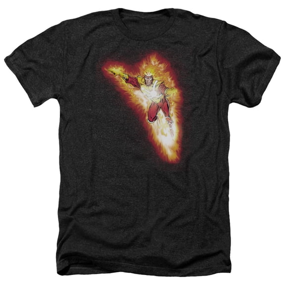 Jla - Firestorm Blaze - Heather Short Sleeve Shirt - XXX-Large