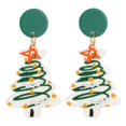 thumbnail image 1 of Pendientes navideños Sunnimix para mujer árbol Stud, 1 of 5