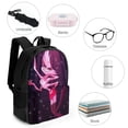 thumbnail image 3 of Hazbin Hotel Casual Backpack Shoulder Bag Daypack Computer Bag with Pocket High Capacity Schoolbag for Student College, 3 of 8