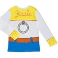 thumbnail image 2 of I Am Jessie Toy Story Adult Long Sleeve T-Shirt Halloween Costume Cosplay Multicolor, 2 of 5