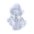 thumbnail image 1 of HLONK 3D Mushroom Man Silicone Molds Resin Mold Large Statue Making Epoxy Mould, 1 of 9