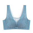 thumbnail image 1 of Women's Fashionable Casual Light Sexy Adjustable Lace Cup Less Rim Less Vest Style Thin Cup Bra, 1 of 8