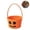 B, variant on Cotton Rope Halloween Trick or Treat Candy Basket, Handheld Lantern Monster Witch Face Woven Bucket, Portable Kids Candy Storage Basket for Halloween Party Home Halloween Decorations