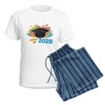 thumbnail image 5 of CafePress - 2028 Graduation Women's Light Pajamas - Women's Short Sleeve Print T-Shirt and Pants Light Cotton Pajama Set, 5 of 7