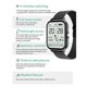 thumbnail image 5 of Nuevo reloj inteligente 2023 con pantalla Infinity de 1,75" y carga magnética de 44 mm, color plateado, 5 of 5