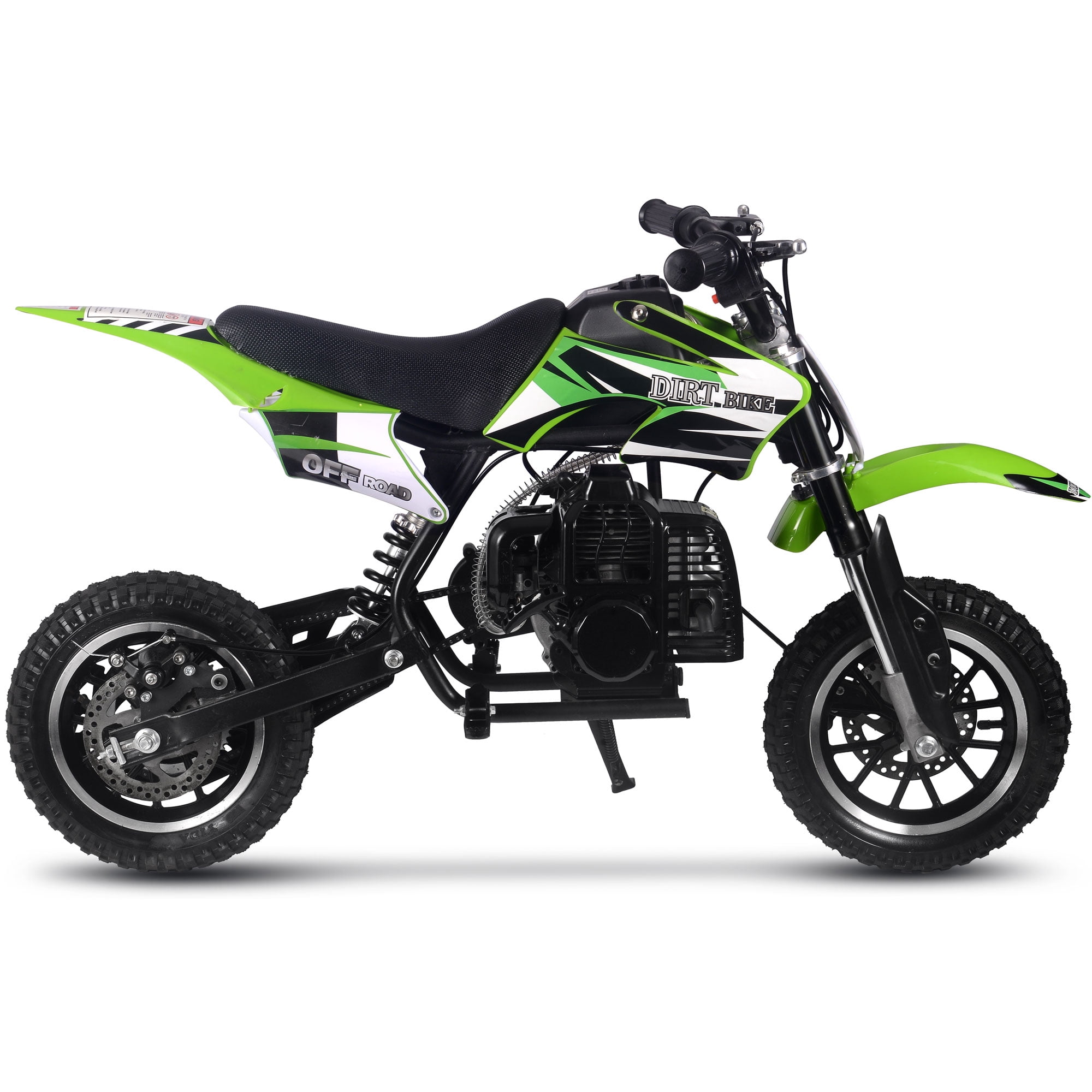 MotoTec DB-01 50cc 2-Stroke Kids Gas Dirt Bike Green
