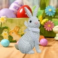 thumbnail image 5 of Resin Rabbit Ornament under $5! Kadlawus Easter Bunny Garden Ornament, Resin Rabbit Statue, Outdoor Courtyard Decor, Hand Carved Bunny Sculpture, Spring Garden Decoration, Decorative Rabbit Figurine, 5 of 6