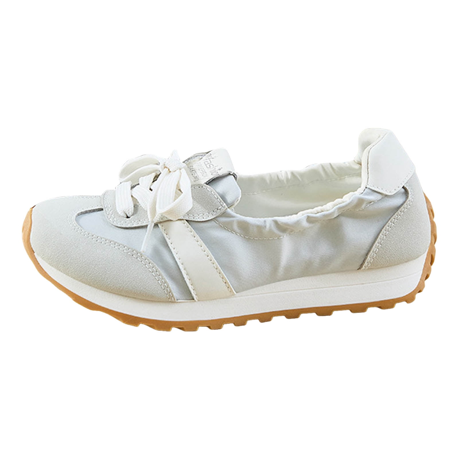 Womens Casual Fashion Sneakers Comfort Trendy Elastic Slip on Walking Flats Non Slip Nursing Work Loafers