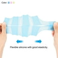 thumbnail image 5 of Uxcell Silicone Swimming Gloves Webbed Swim Gloves Water Resistance Gear Paddle Fins Blue S 1Pair, 5 of 6