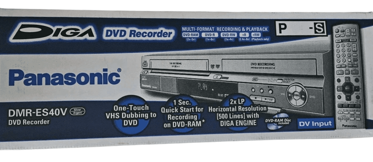 Panasonic Dvd Recorder Dmr