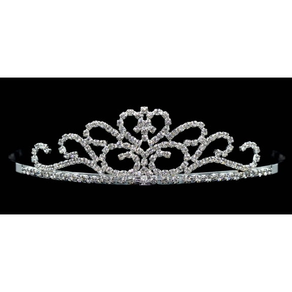 #13357 Heart Tiara