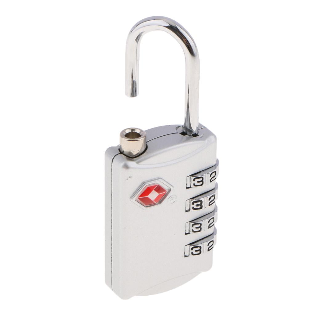 Security 4 Digit Combination Security Padlock Luggage Lock Travel Suitcase Code 