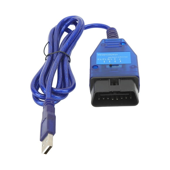 Acouto OBD2 Car Diagnostic Scanner Cable ECU Scanner Tool Connector Adapter Cable With 4 Way Switch Replacement For ECU Scan