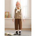 thumbnail image 6 of Ingzy Baby Girls Boys Fleece Vest Toddler Lightweight Fall Winter Warm Sleeveless Outerwear Jacket with Pockets, 6 of 8