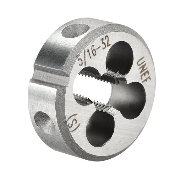 Uxcell 5/16-32 UNEF Alloy Tool Steel Machine Thread Round Threading Dies