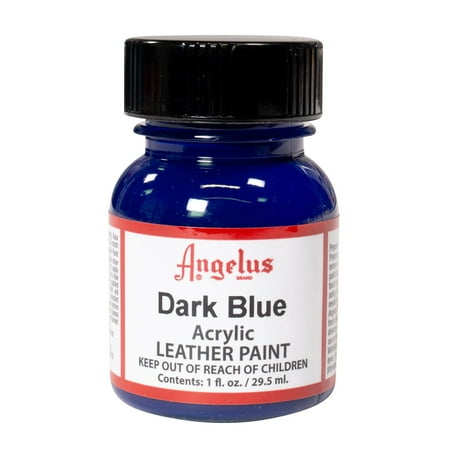 UPC: 0086366711798 | Angelus® Acrylic Leather Paint  1 oz.  Dark Blue