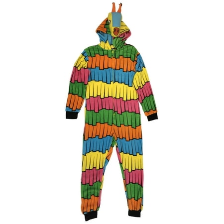 Rainbow Fortnite Llama Onesie Costume Fortnite Fortnite Loot Llama Rainbow Pinata Mens Fleece Costume Union Suit Pajamas Walmart Com Walmart Com