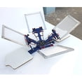 thumbnail image 3 of INTBUYING 4-2 Screen Printing Press with Materials Starter 4 Color 2 Station Silk Screen Printing Kit, 3 of 8