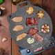thumbnail image 4 of 13.4-inch Korean BBQ grill pan, aluminum, non-stick, 4 of 5