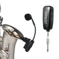 thumbnail image 2 of Saxophone 2.4G Saxophone Wireless Microphone Receiver Set Noise Reduction Outdoor Professional Stage Performances Intelligent Noise Reduction Pickup Microphone Plug and Play, 2 of 6