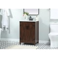 thumbnail image 2 of 24 inch single bathroom vanity in expresso, 2 of 8
