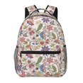 thumbnail image 1 of Disketp Paisley Flowers Mochila Estampada para Hombre y Mujer – Mochila Ligera Clásica con Múltiples Bolsillos para Universidad, Trabajo y Viajes-One Size, 1 of 5